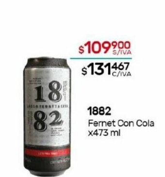 Nini Mayorista 1882 Fernet Con Cola oferta