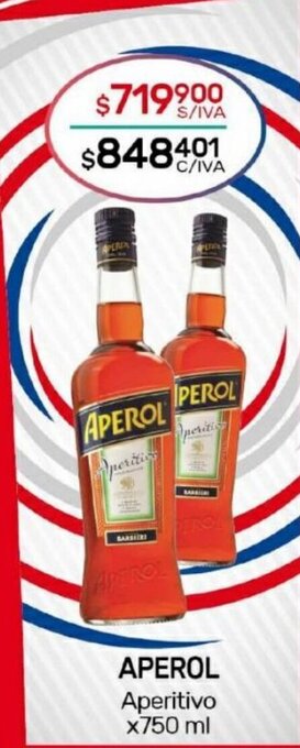 Nini Mayorista Aperol Aperitivo oferta