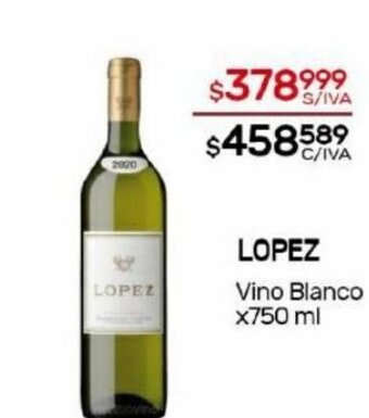 Nini Mayorista Lopez Vino Blanco oferta