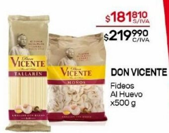 Nini Mayorista Don Vicente Fideos oferta