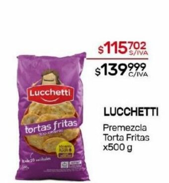 Nini Mayorista Lucchetti Premezcla Torta Fritas oferta