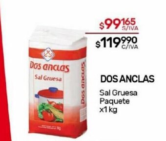 Nini Mayorista Dos Anclas Sal Gruesa Paquete oferta