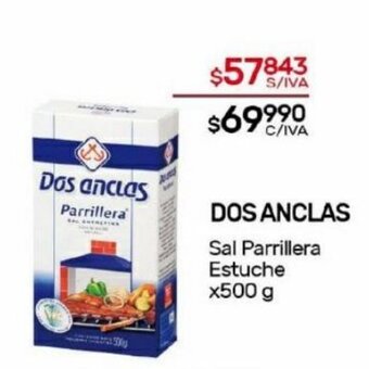 Nini Mayorista Dos Anclas Sal Parrillera Estuche oferta