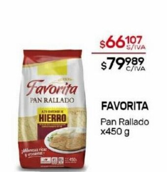 Nini Mayorista Favorita Pan Rallado oferta