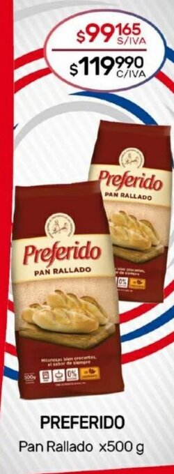 Nini Mayorista Preferido Pan Rallado oferta