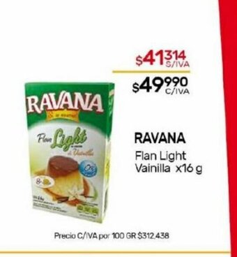 Nini Mayorista Ravana Flan Light Vainilla oferta