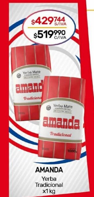 Nini Mayorista Amanda Yerba Tradicional oferta