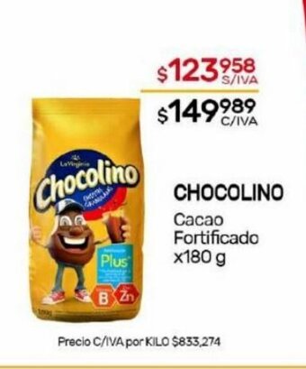 Nini Mayorista Chocolino Cacao Fortificado oferta