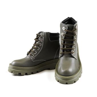 Coto Borcego dama color verde talle 35 oferta