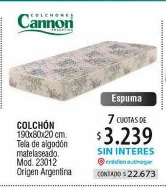 Authogar Colchon oferta