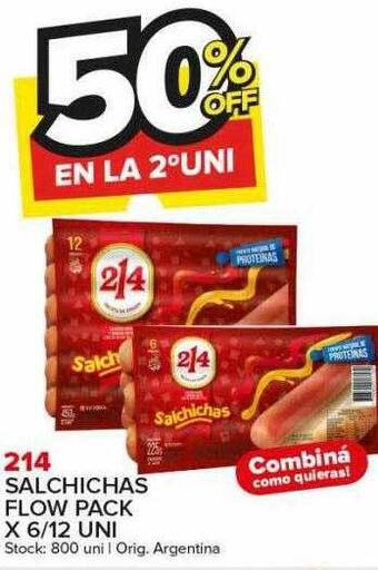 Carrefour Maxi Salchichas oferta