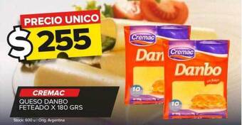 Carrefour Maxi Cremac queso danbo feteado oferta