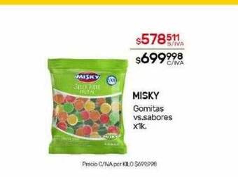 Nini Mayorista Misky gomitas oferta