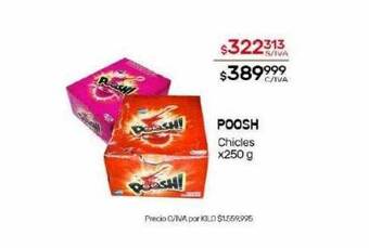 Nini Mayorista Poosh chicles oferta
