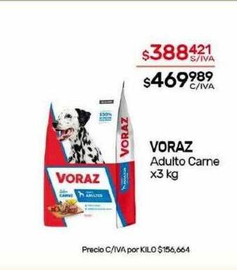 Nini Mayorista Voraz adulto carne oferta