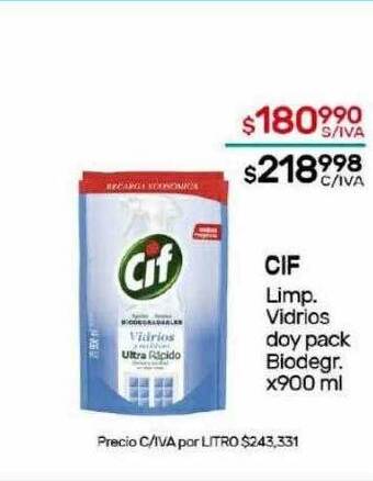 Nini Mayorista Cif oferta