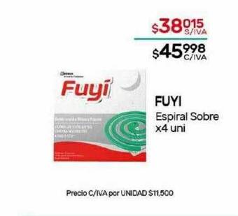 Nini Mayorista Fuyi espiral sobre oferta