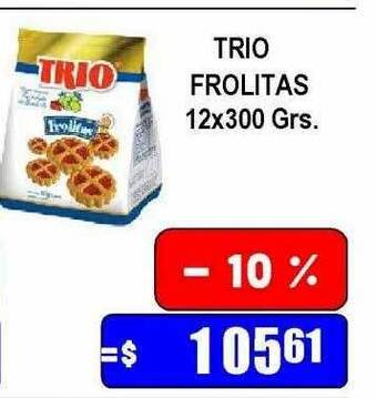 Dulcenter Trio frolitas oferta