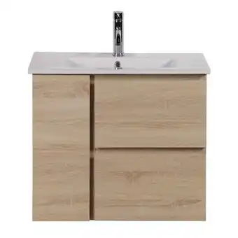 Easy Vanitory con mesada cereus caqui 76x46x55 cm oferta