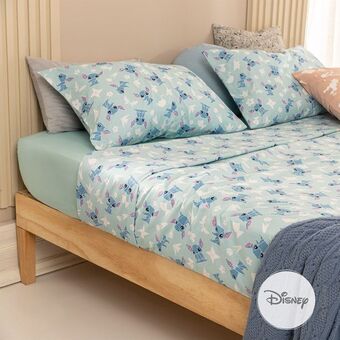 Arredo Juego de sábanas queen size origami stitch oferta