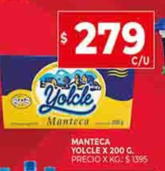 Supermercados DIA Manteca Yolcle x 200g oferta
