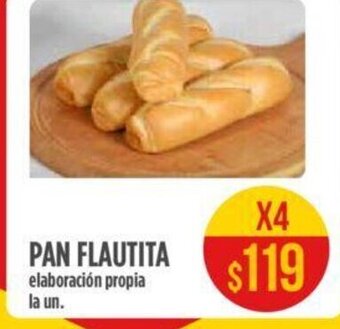Supermercados Vea Pan Flautita oferta