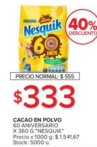 Carrefour Cacao En Polvo oferta