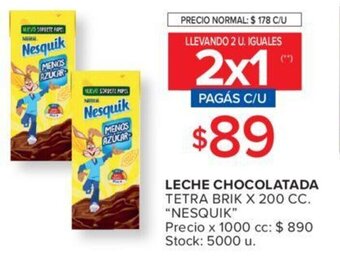 Carrefour Leche Chocolatada oferta