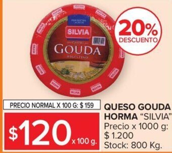 Carrefour Queso Gouda Horma oferta