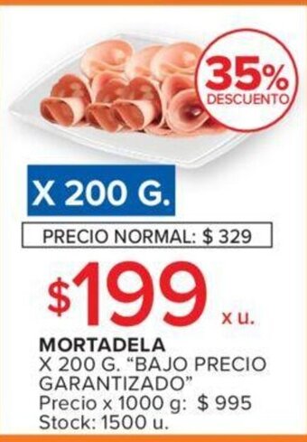 Carrefour Mortadela oferta