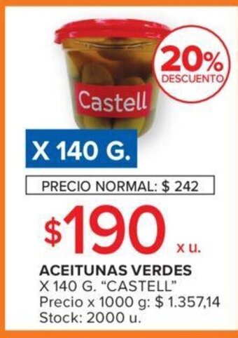 Carrefour Aceitunas Verdes oferta