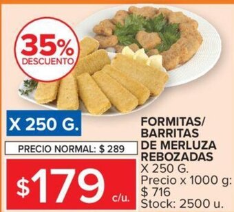 Carrefour Formitas/Barritas de Merluza Rebozadas oferta