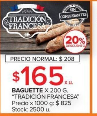 Carrefour Baguette oferta