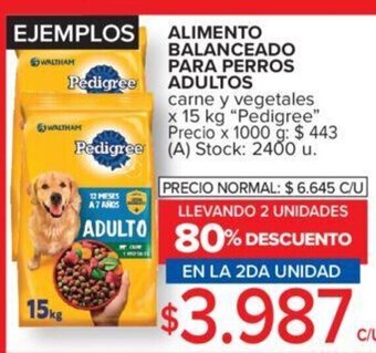 Carrefour Alimento Balanceado Para Perros Adultos oferta