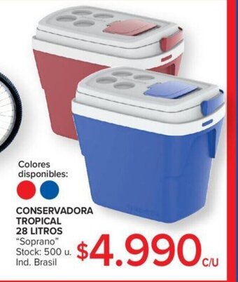 Carrefour Conservadora Tropical 28 Litros oferta