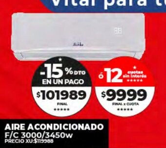 Supermayorista Vital Aire Acondicionado oferta