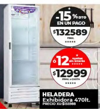 Supermayorista Vital Heladera oferta