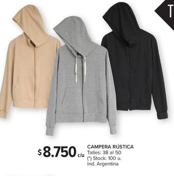 Carrefour Campera Rústica oferta