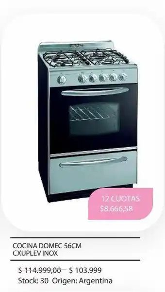 Jumbo Cocina domec 56cm oferta