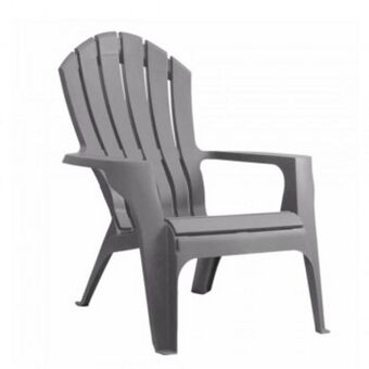 Tio Musa Sillon plastico garden life miami gris oferta