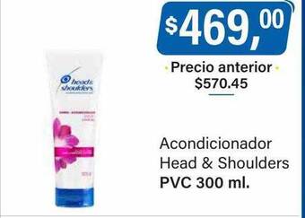 Supermercados Damesco Acondicionador head & shoulders oferta