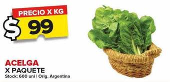 Carrefour Maxi Acelga oferta