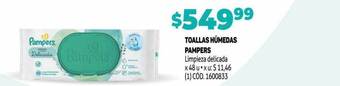 Makro Toallas humedas pampers oferta