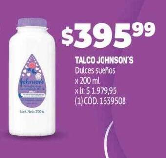 Makro Talco johnson's oferta