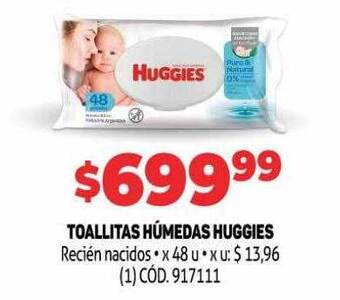 Makro Toallitas humedas huggies oferta