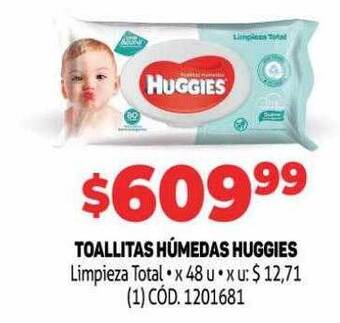 Makro Toallitas humedas huggies oferta