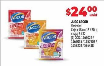 Makro Jugo arcor oferta