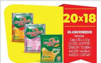 Makro En jugo rindedos oferta