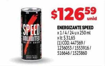 Makro Energizante speed oferta