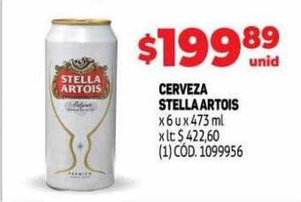 Makro Cerveza stella artois oferta